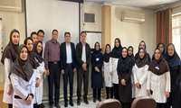 مراسم تقدیر از کارکنان شاغل در واحدهای مخابرات ، متصدی اموردفتری ومنشی ، مسئول دفترو روابط عمومی مرکز