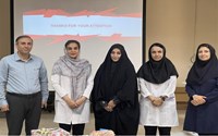 دفاع پایان نامه دانشجوی پزشکی فائزه شیرزاده ملکی