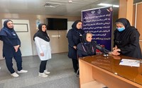 ارائه خدمات بهداشتی درمانی و غربالگری فشارخون ،مشاوره روانشناسی ، مشاوره تغذیه توسط کارشناسان بیمارستان به کارکنان مرکز