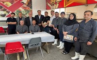 ‎قدردانی از زحمات کارکنان آشپزخانه مرکز بمناسبت روز کارگر
