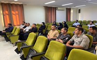برگزاری دوره بازآموزی مبانی آتشنشانی و کار با کپسول های اطفاء حریق برای تیم آتشنشانی مرکز 