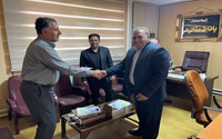 ‎حضورمسئولین بسیج جامعه پزشکی دانشگاه در مرکز